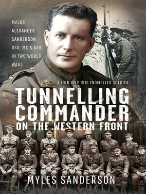 cover image of Tunnelling Commander on the Western Front